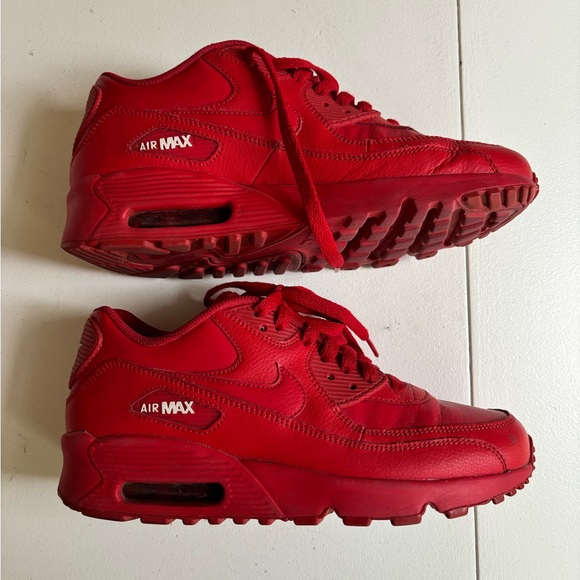 Triple Red Nike Air Max - Picture 1 of 2